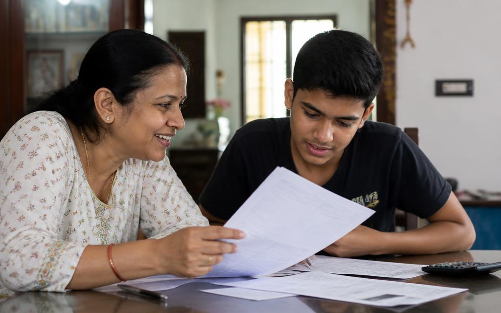 Indian family protected by LIC Riders