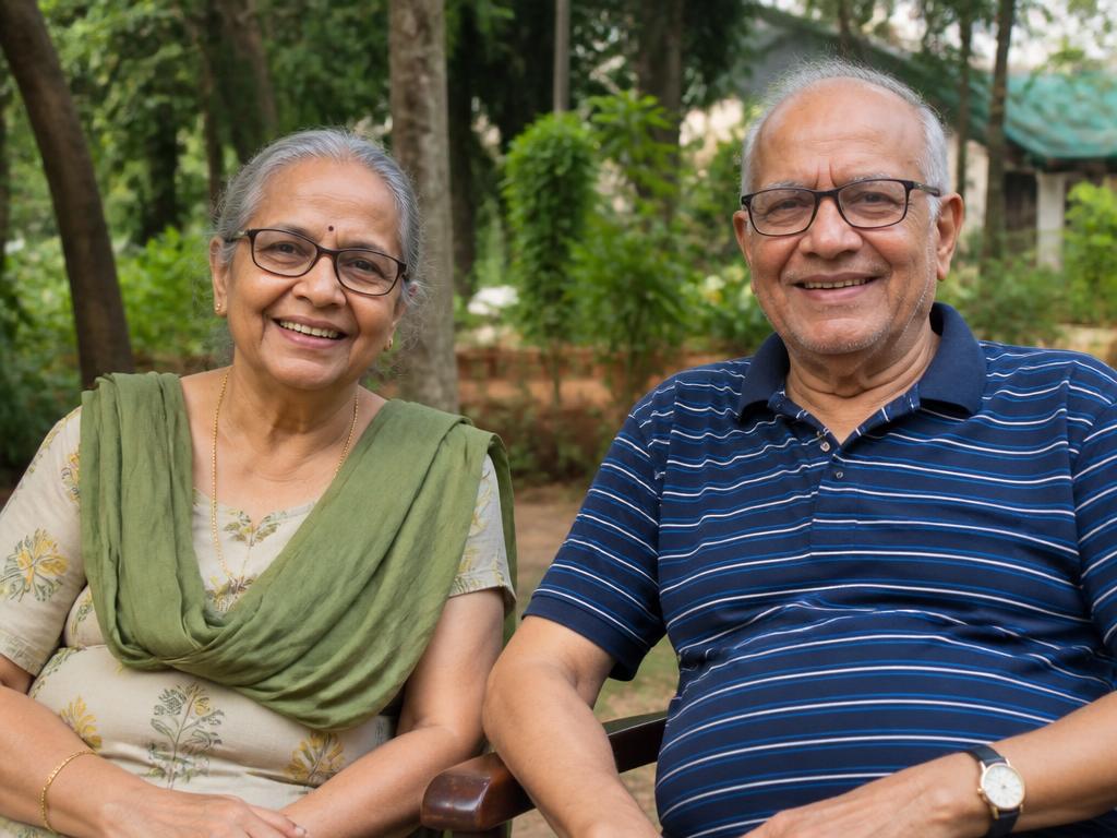 Indian family protected by LIC Pension Plans